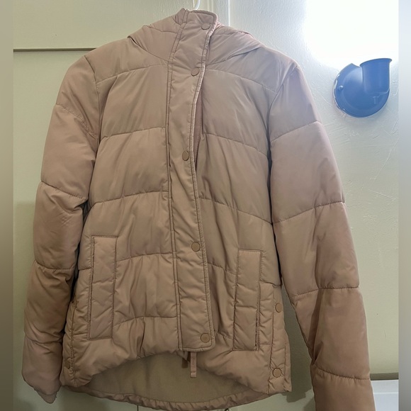 Abercrombie cropped ultra puffer pink - Picture 1 of 6